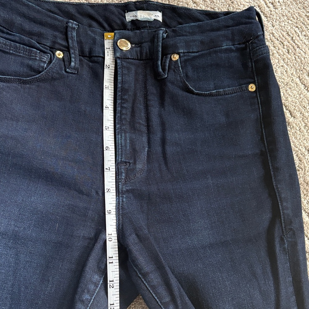 Good American Dark Blue Skinny Jeans - Picture 7 of 8